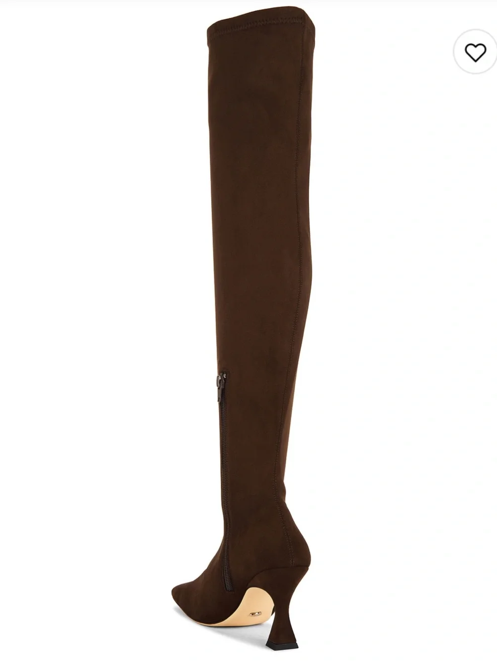Tony Bianco Boots Fancy Over The Knee Stretch Suede in Chocolate Brown